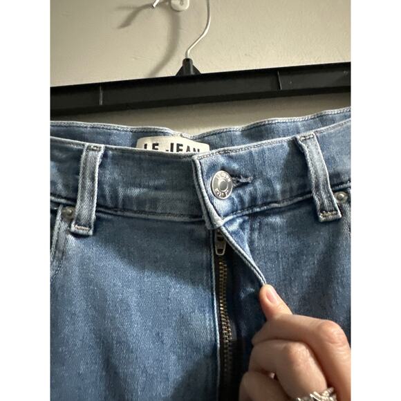 Le Jean Juliette Wide Leg Ankle high rise jeans size 31‎ made in USA - Picture 4 of 7